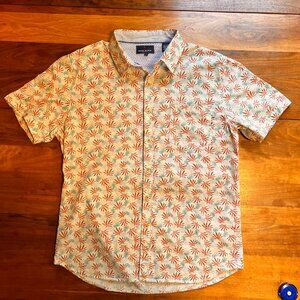 Michael Brandon Short Sleeve - Large - Pineapple print